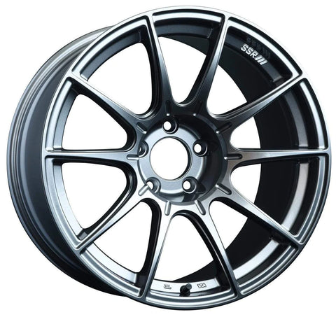 SSR GTX01 19x9.5 5x114.3 35mm Offset Dark Silver Wheel 04-08 TL / 93-98 Supra