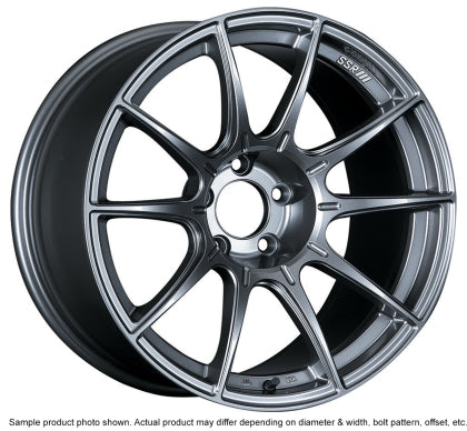 SSR GTX01 18x9.5 5x114.3 15mm Offset Dark Silver Wheel