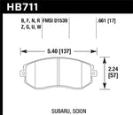 Hawk 13-16 BMW 328i xDrive DTC-70 Front Race Brake Pads