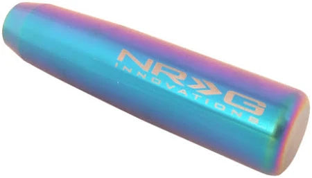 NRG Universal Short Shifter Knob - 5in. Length / Heavy Weight 1.27Lbs. - Multi Color/Neochrome
