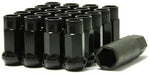 Wheel Mate Muteki SR48 Open End Lug Nuts - Black 12x1.50 48mm