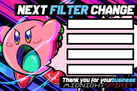Midnightspirit Kirby Filter Change Reminder